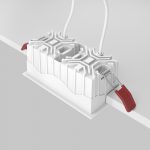 Встраиваемый светильник Alfa LED 3000K 2×10Вт 36°