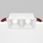 Встраиваемый светильник Alfa LED 4000K 2×10Вт 36°